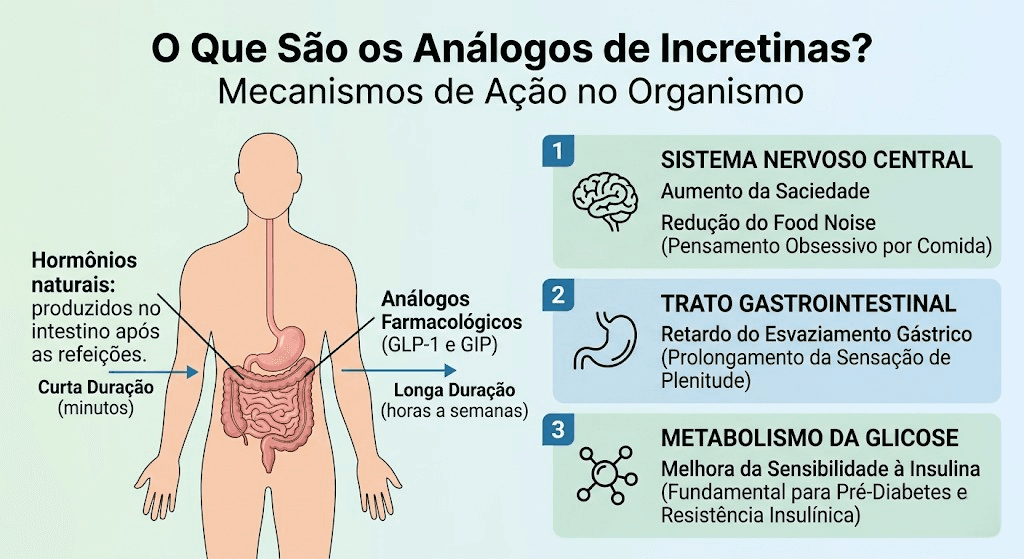 Canetas Emagrecedoras - Mecanismo de Ação